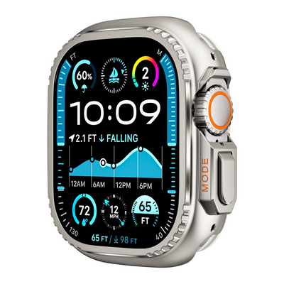 ULTRA LOOK-Robustes Titanlegierungsgehäuse für die Apple Watch