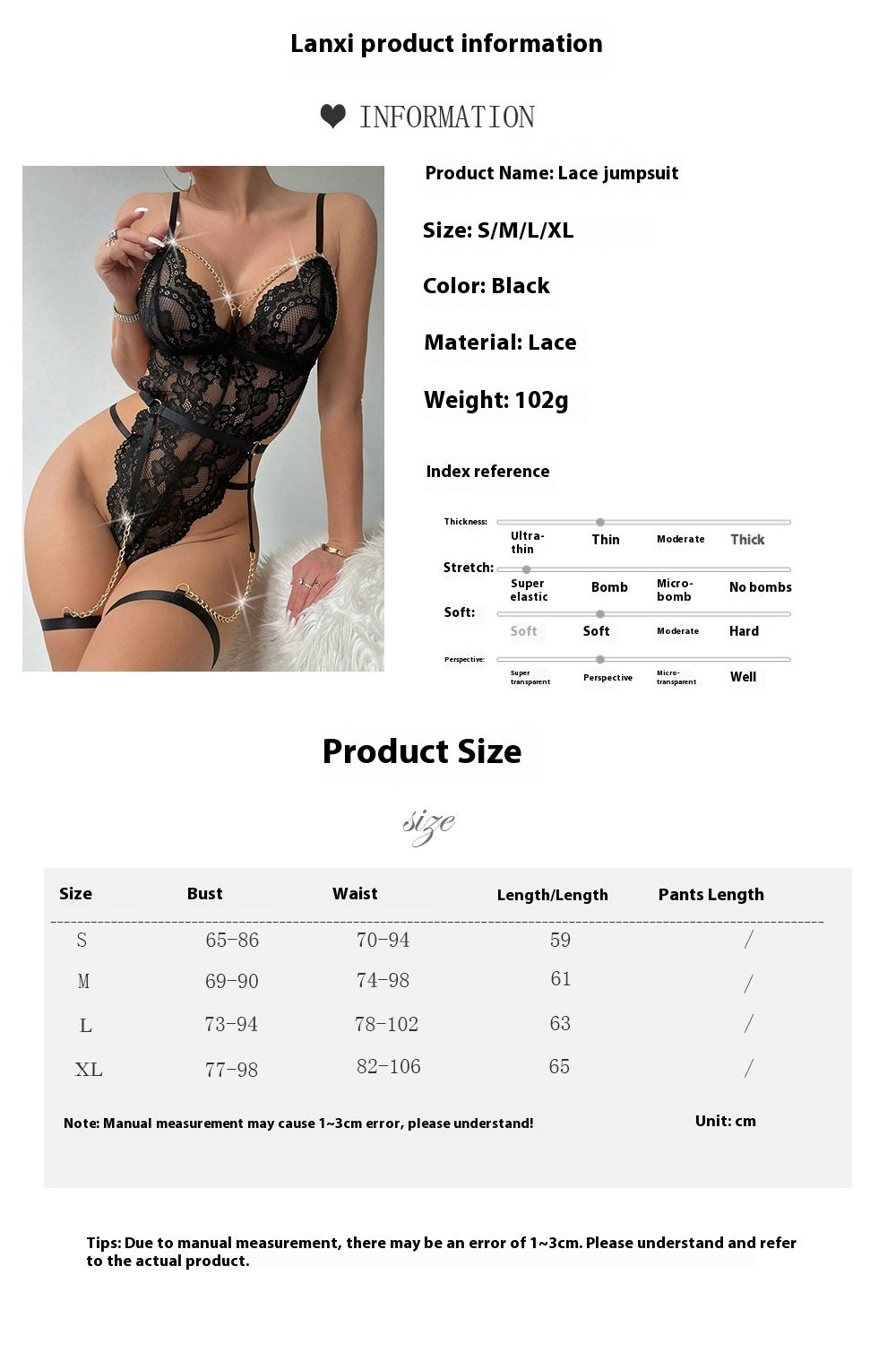 Margaret – Verführerisches Spitzen-Dessous-Set