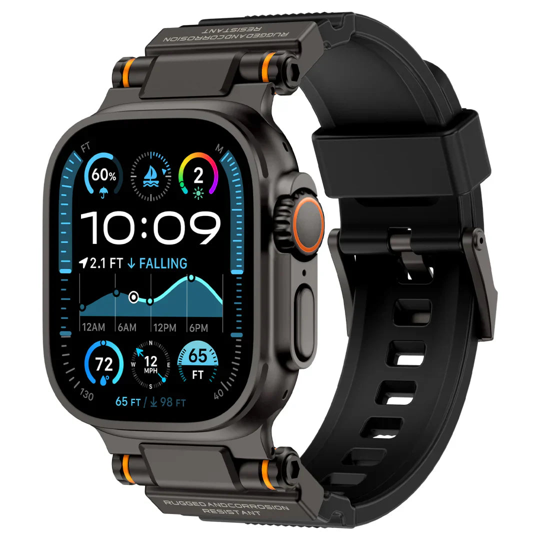 Mecha Design Silikonarmband für die Apple Watch