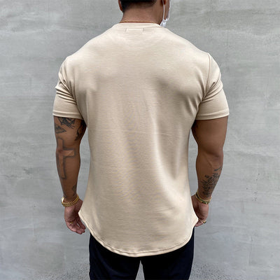 Sport-T-Shirt aus dehnbarer reiner Baumwolle