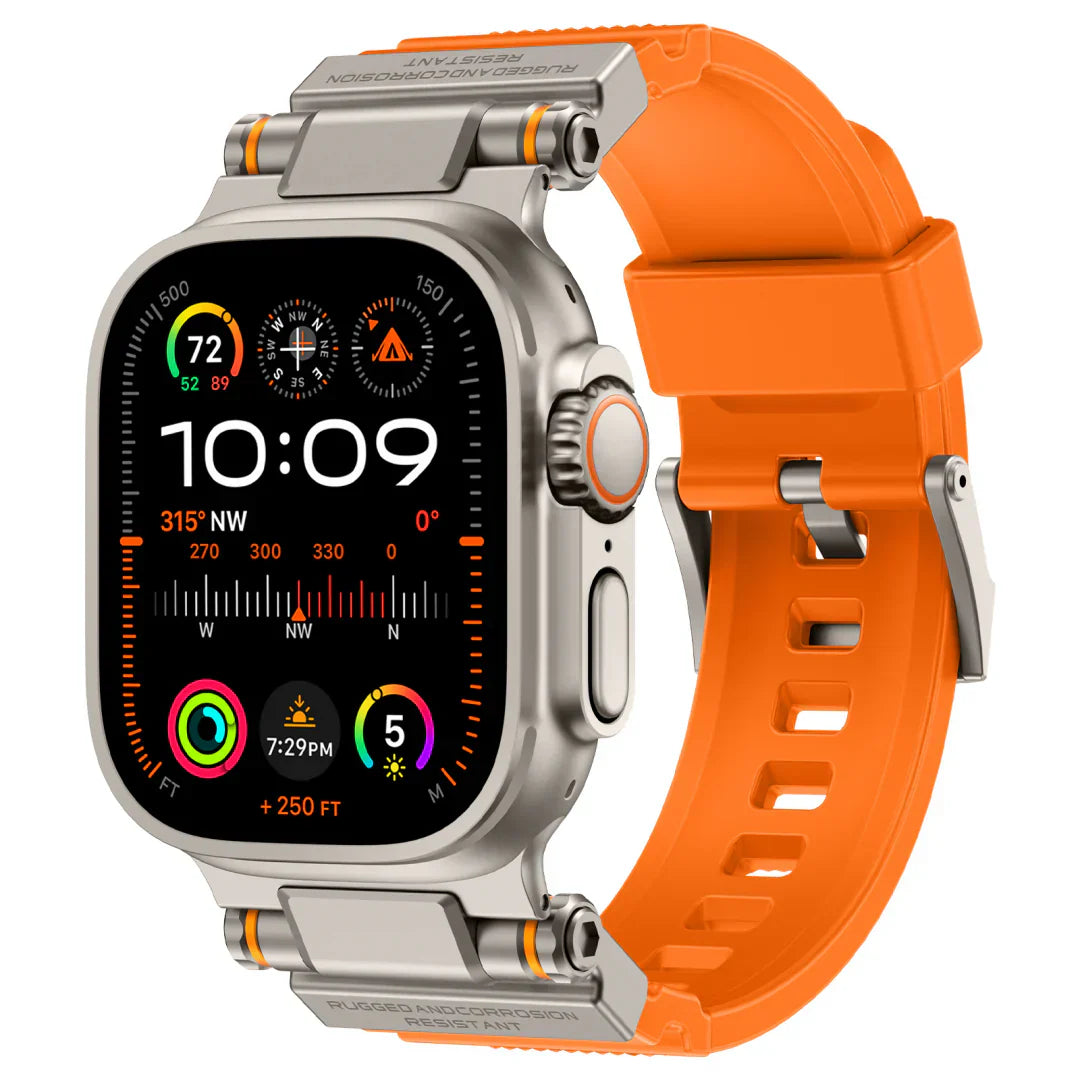 Mecha Design Silikonarmband für die Apple Watch