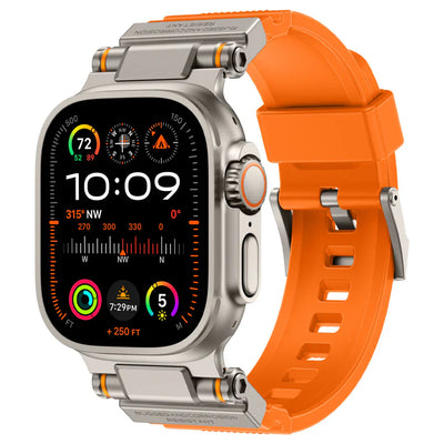 Mecha Design Silikonarmband für die Apple Watch