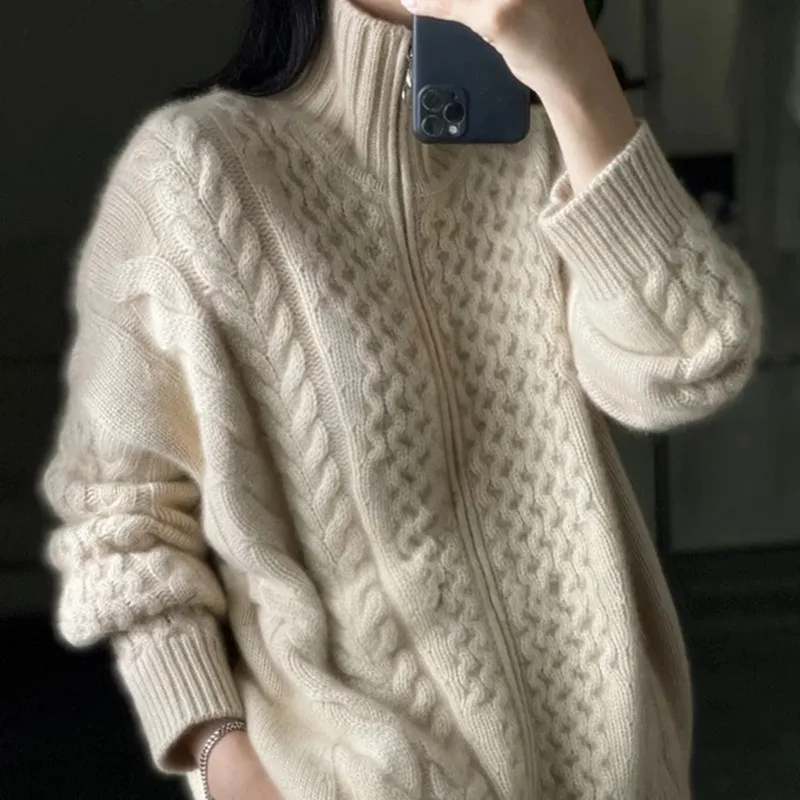 Poloshirt aus gestricktem Kaschmir von Couture