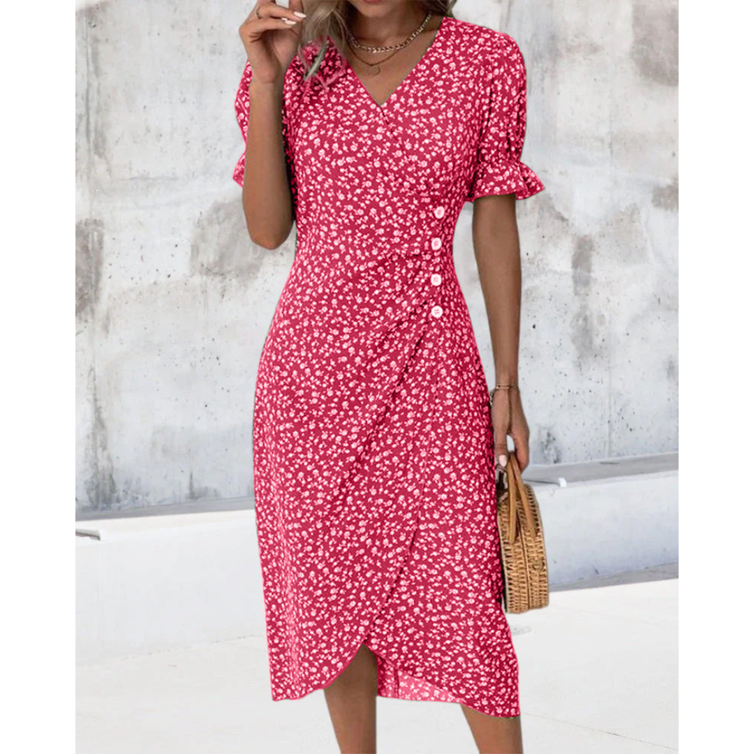 Florence | Figurumschmeichelndes Wickelkleid