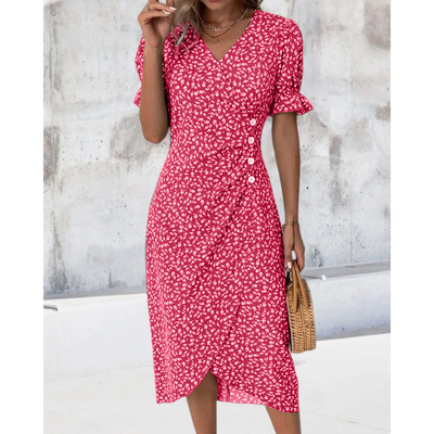 Florence | Figurumschmeichelndes Wickelkleid