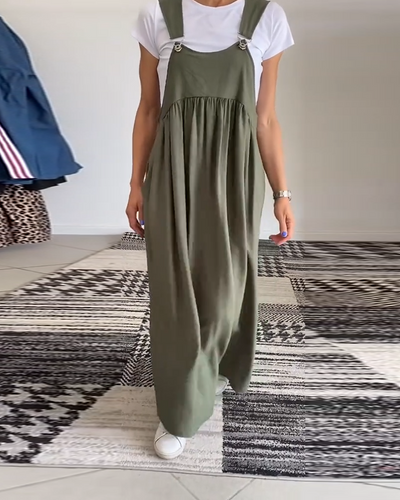 CAMILLE | Fluider ärmelloser Casual-Chic Kleid