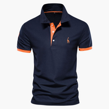 Orange-Marineblau