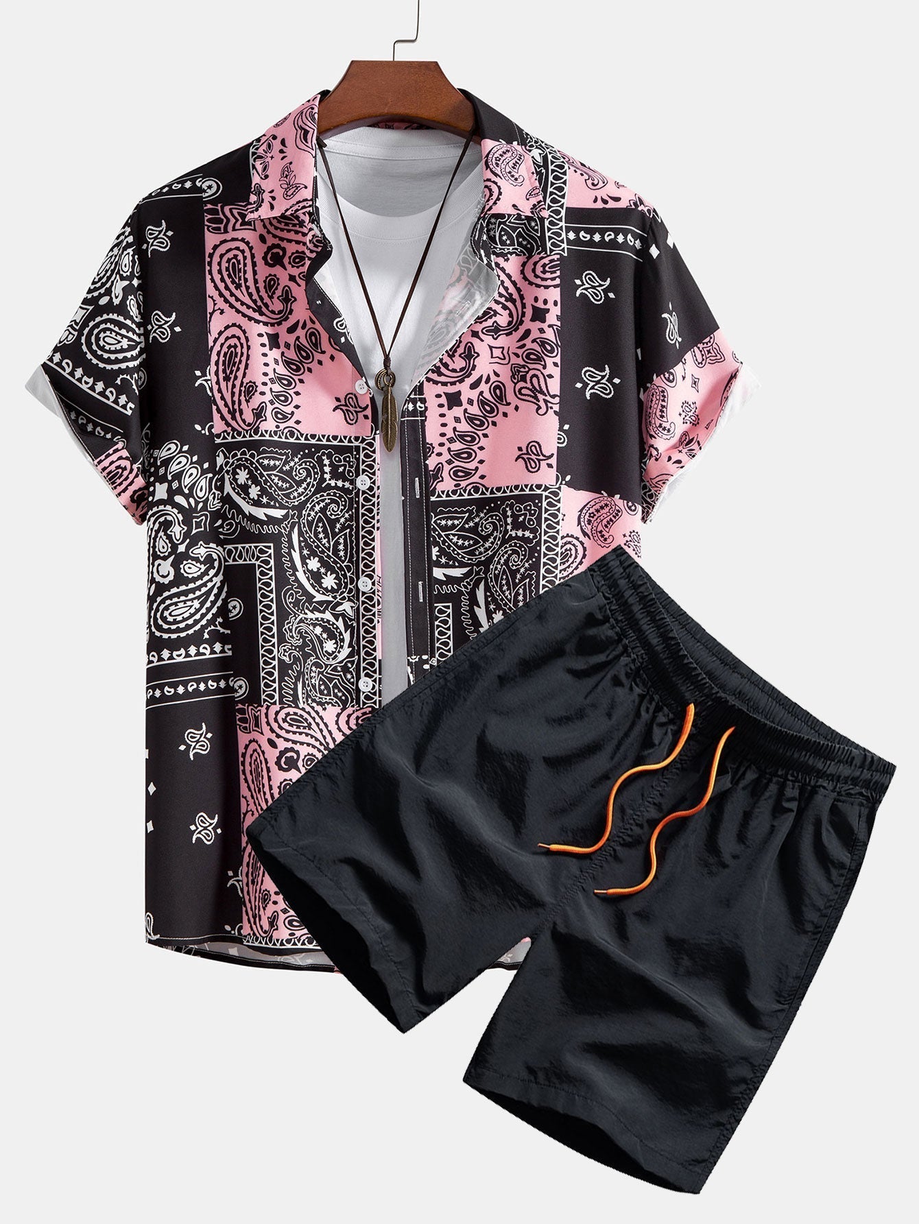 Paisley gemustertes Set