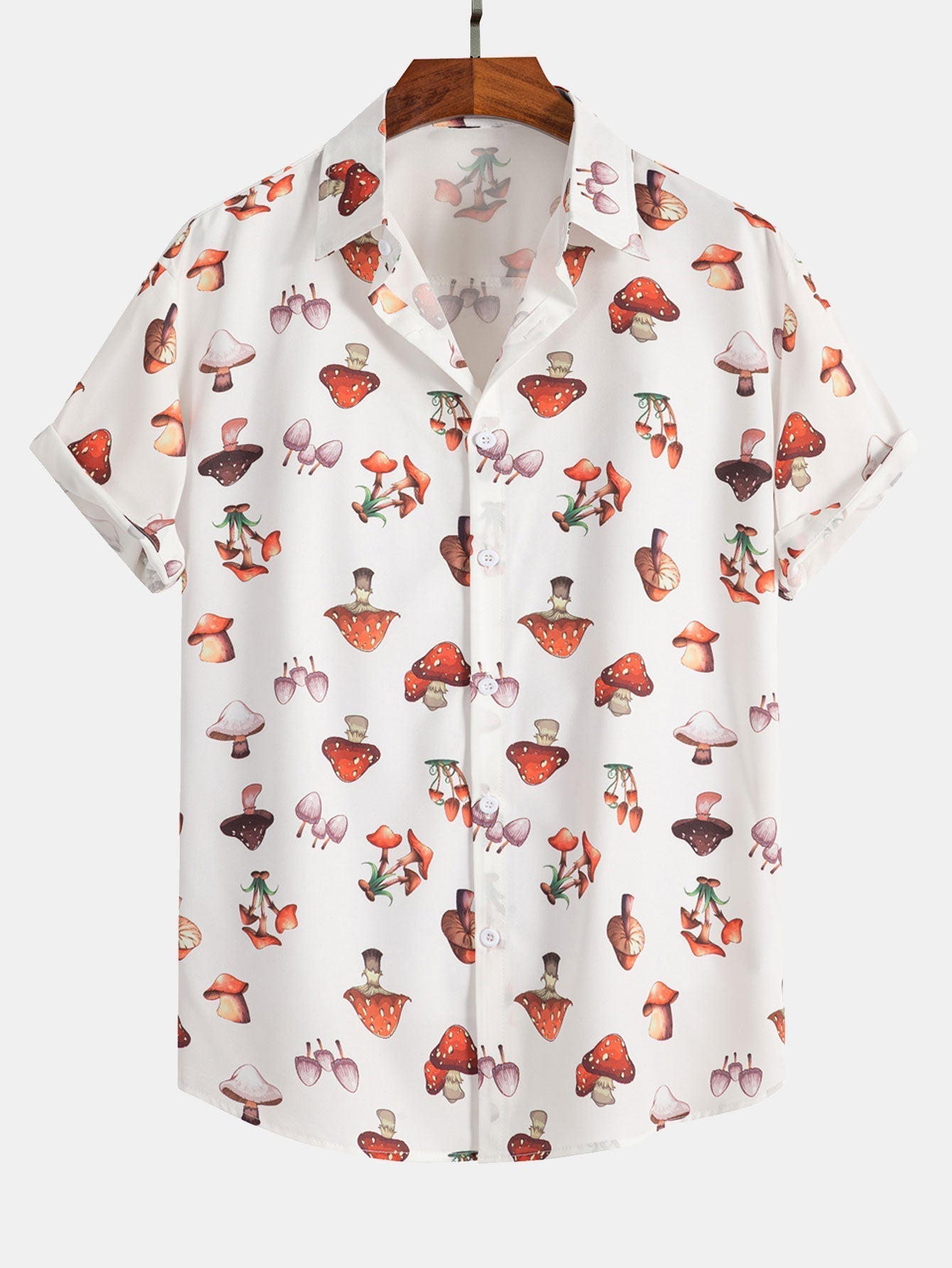 Shirt mit Pilzdruck