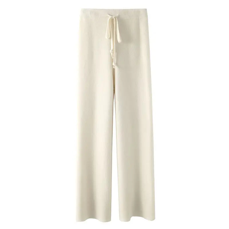 Hose mit hoher Taille Warme Hose