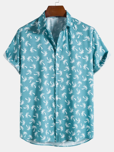 Shirt mit Kokosnussbaum-Aufdruck