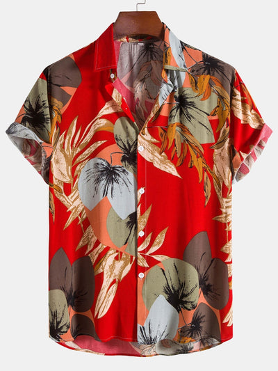 Shirt mit tropischem Druck