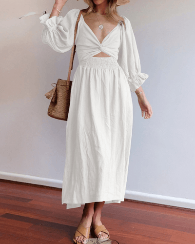 Tana | Französisches Kleid mit Rüschensleeves