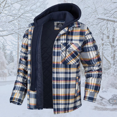 Flanellhemdjacke für Männer