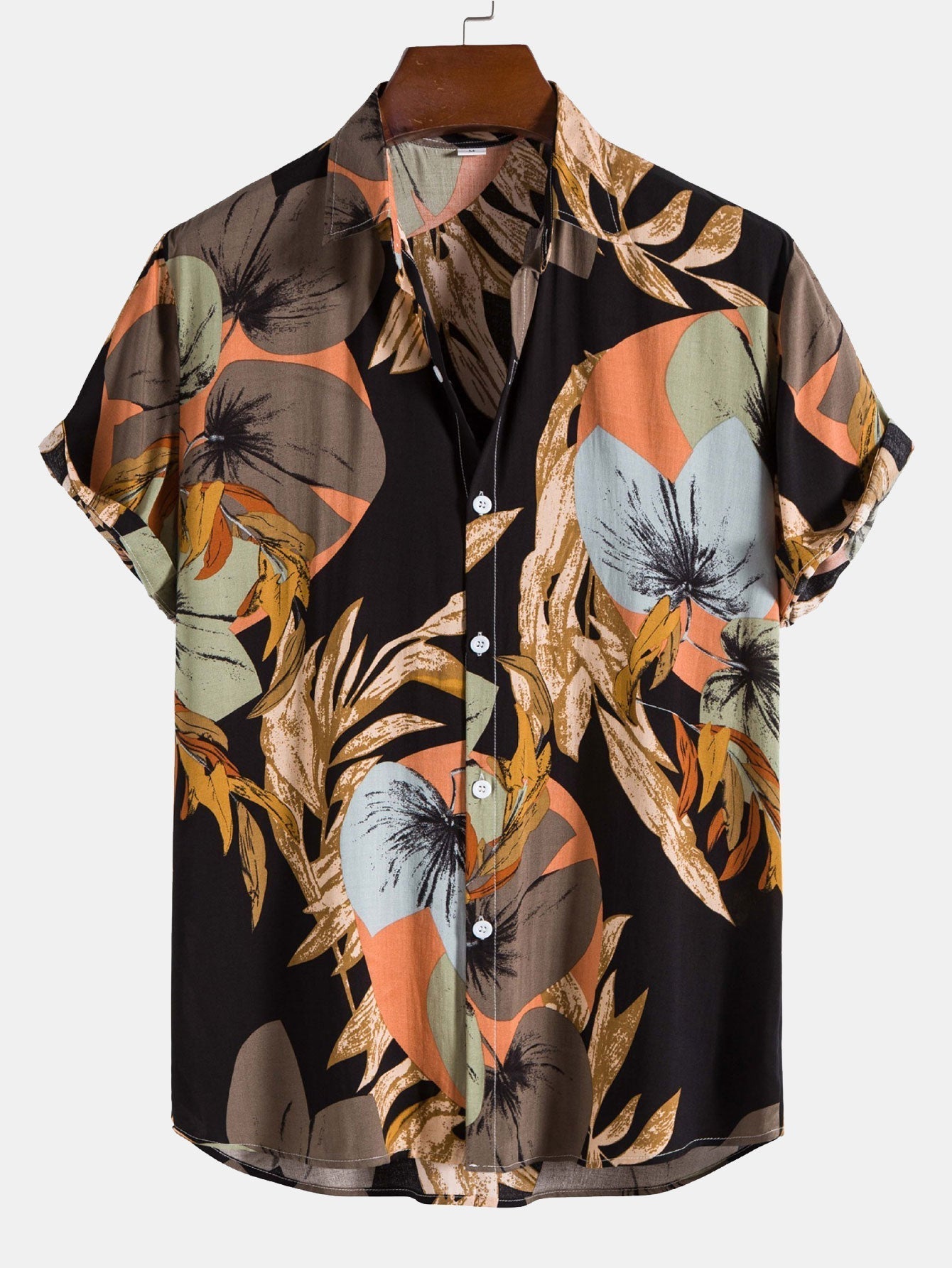 Shirt mit tropischem Druck