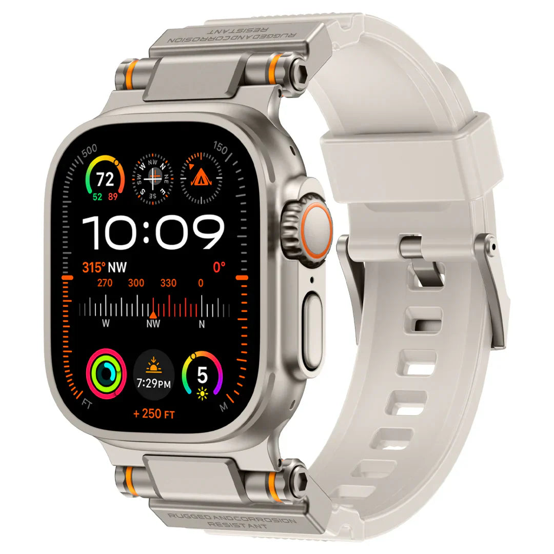 Mecha Design Silikonarmband für die Apple Watch