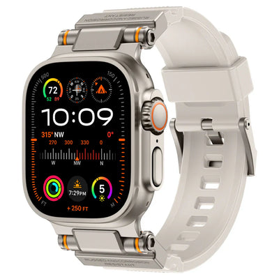 Mecha Design Silikonarmband für die Apple Watch