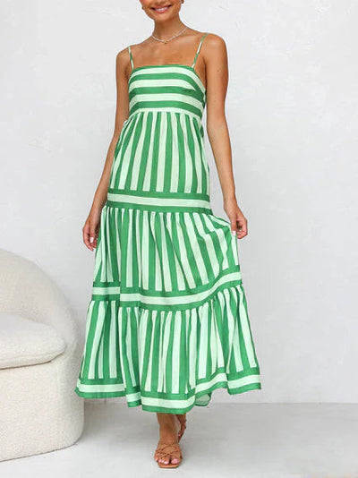 Vanessa - Long striped dress