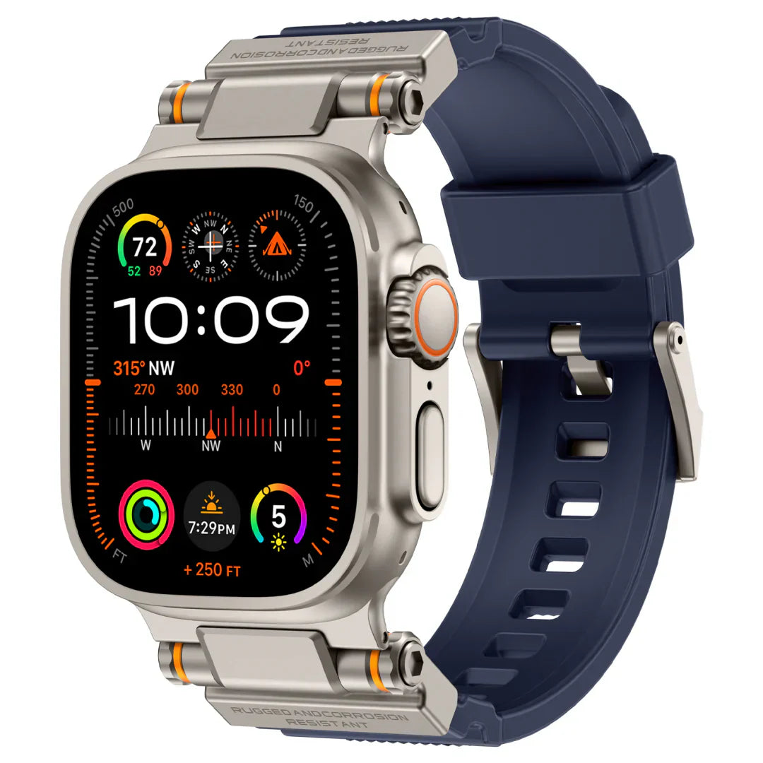 Mecha Design Silikonarmband für die Apple Watch