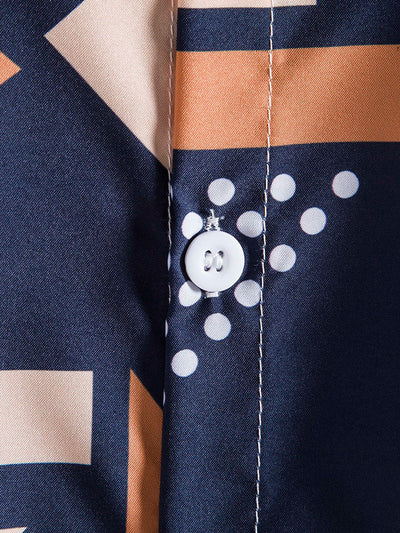 Shirt mit geometrischem Druck