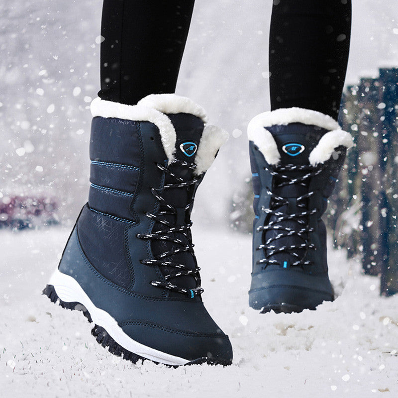 Amelia – Warme Damen-Snowboots mit Plüschfutter