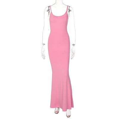 Rachel – Sexy Schmaler Trägerloser Langkleid für Frauen