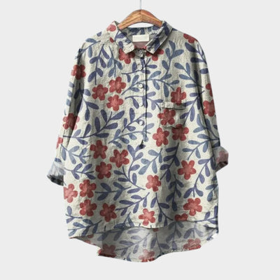 Louna™ | Elegante Bluse mit Blumenmuster