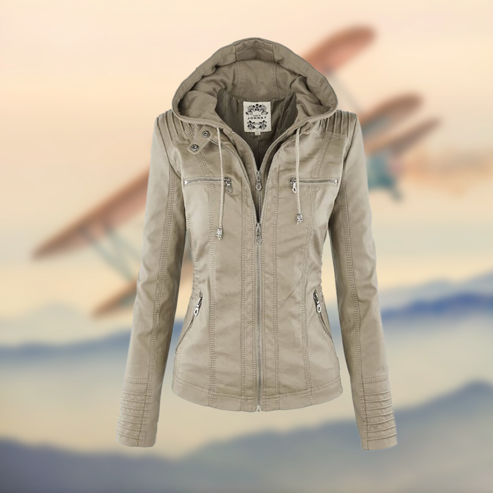 Emma - Elegante und einzigartige Lederjacke
