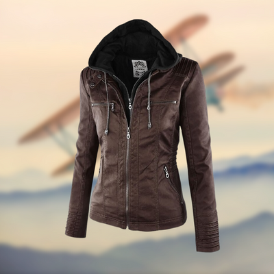 Emma - Elegante und einzigartige Lederjacke