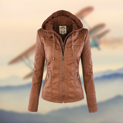 Emma - Elegante und einzigartige Lederjacke