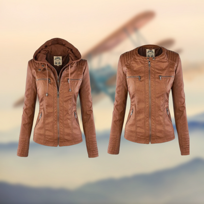 Emma - Elegante und einzigartige Lederjacke