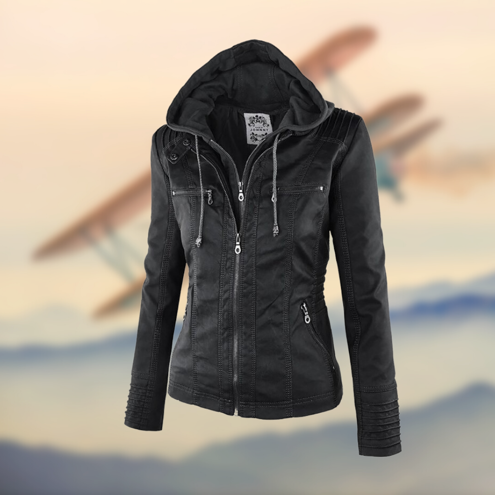 Emma - Elegante und einzigartige Lederjacke
