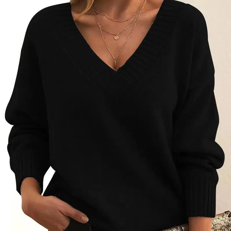 Shirt mit V-Ausschnitt