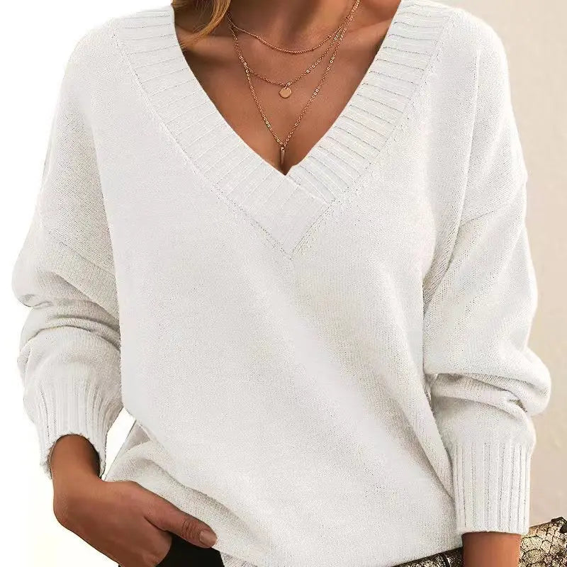 Shirt mit V-Ausschnitt