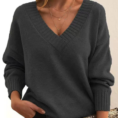 Shirt mit V-Ausschnitt