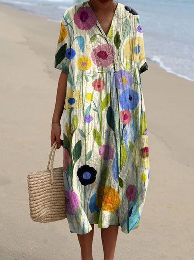 Nicka - Floral Dress