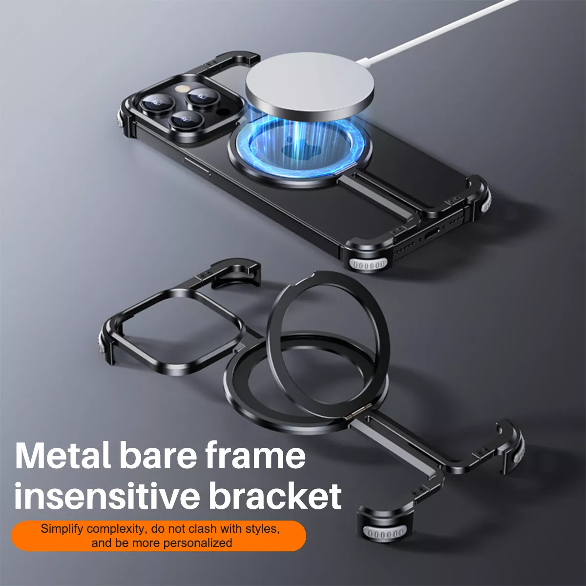 Robuste ultra-schlanke Titan iPhone Rüstungshülle