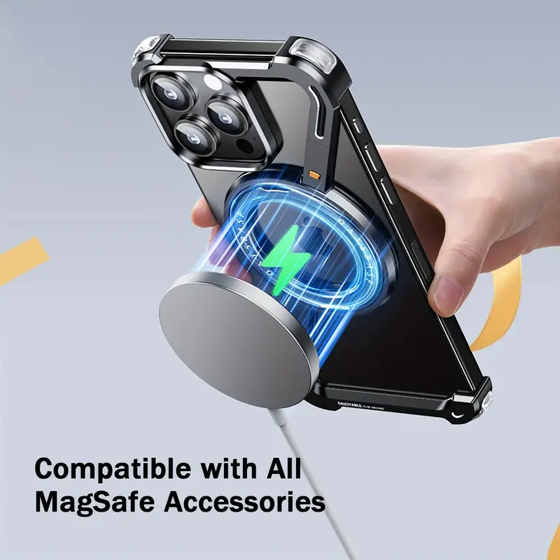 Magsafe Halterung 360° drehbare Metallhülle für iPhone