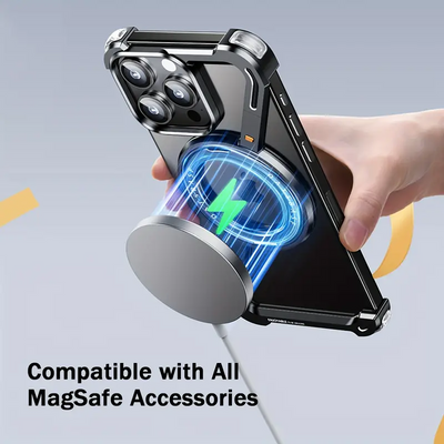Magsafe Halterung 360° drehbare Metallhülle für iPhone