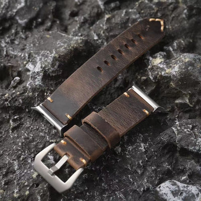 Vintage Lederarmband für Samsung Watch Ultra