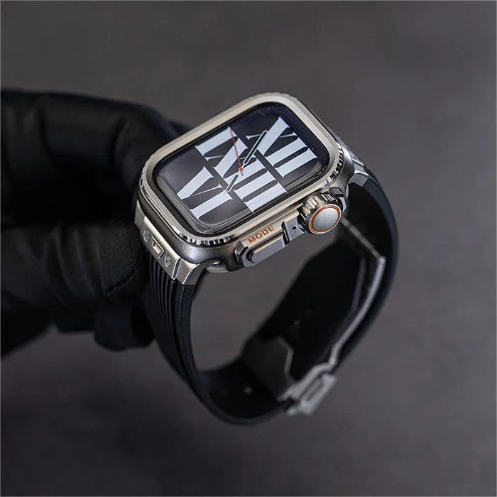 ULTRA LOOK-Robustes Titanlegierungsgehäuse für die Apple Watch