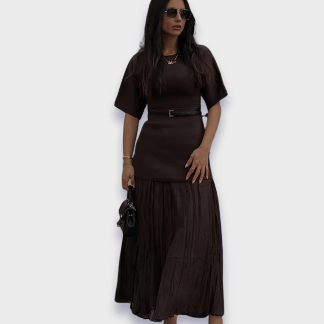 Zelinda | Elegantes Kleid aus hochwertigem Stoff