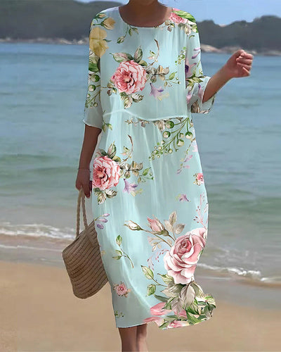 Mara™ | Elegante Blumenrobe