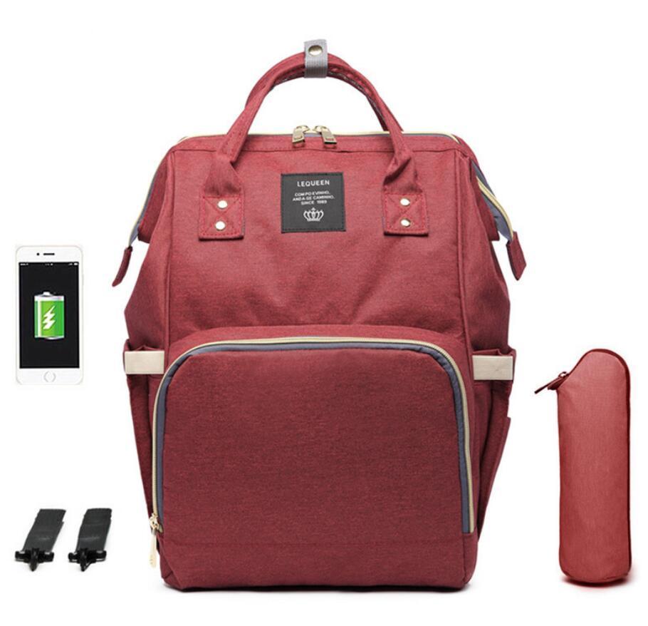 Louise – Große Kapazität Wickeltasche für Mamas mit modischem Design