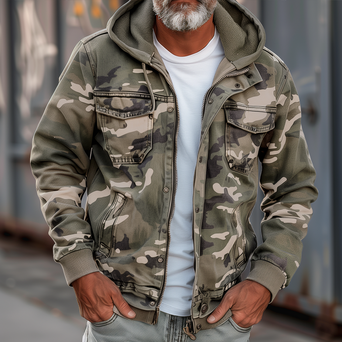 Thomas™ | Jacke mit Tarnmuster