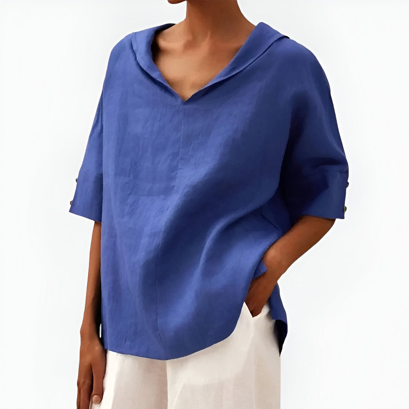 Léa™ | Luxuriöse und Elegante Bluse