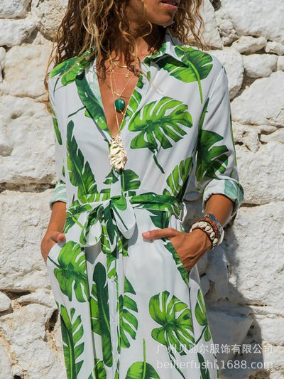 Donna – Vintage Chiffon Kleid