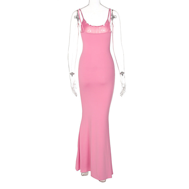 Rachel – Sexy Schmaler Trägerloser Langkleid für Frauen