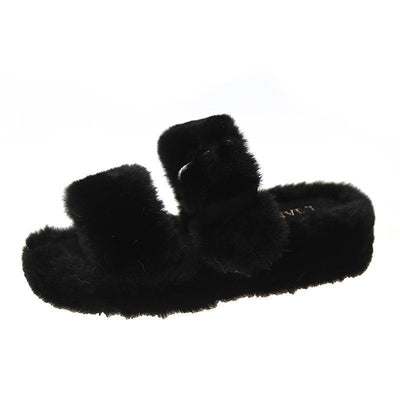 Nicole – Flauschige Damenpantoffeln