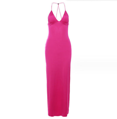 Phoebe – Sexy Slim Kleid mit floralem Druck und Spaghetti-Trägern